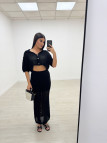 CONJUNTO CROCHET NEGRO